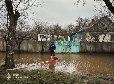 Масштабні підтоплення на Харківщині: фото ДСНС